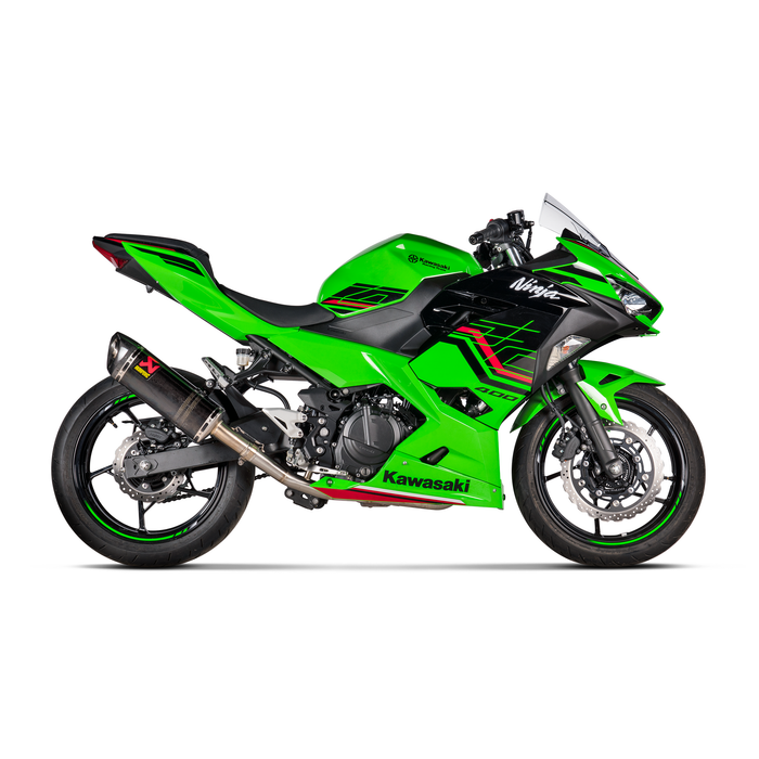 Akrapovic Slip-On Line (Carbon)  '18-'23 Kawasaki  Ninja 400