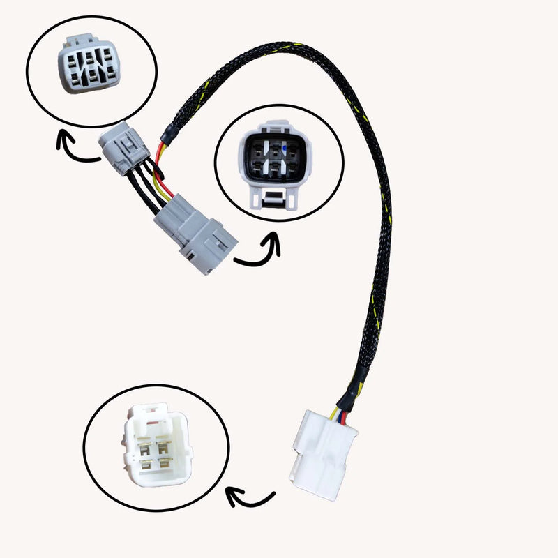 Woodcraft '21 -'26 Kawasaki ZX10R / RR Keyswitch Elimination Harness
