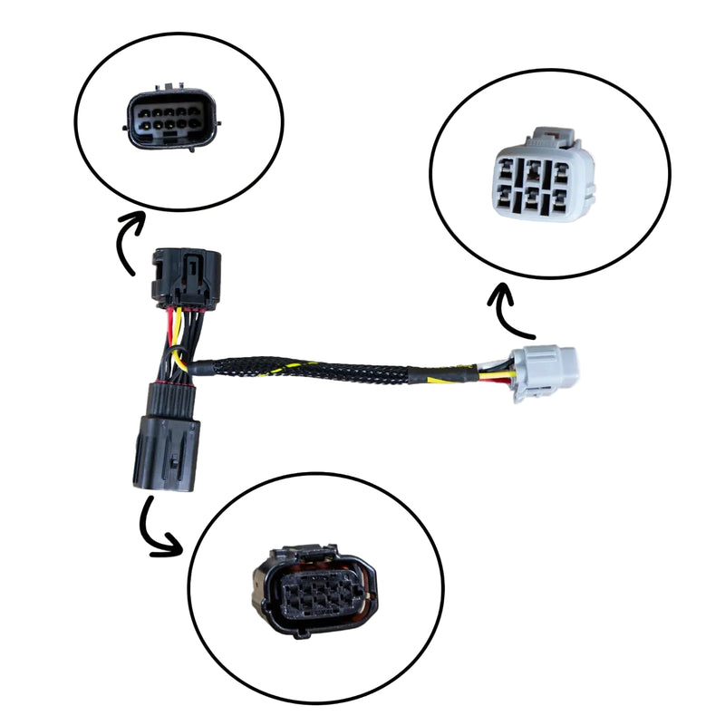 Woodcraft '17 -'26 Suzuki GSXR1000 / R Keyswitch Elimination Harness