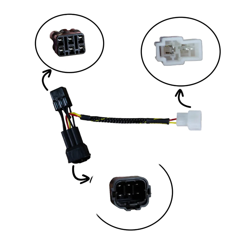 Woodcraft '15 -'16 KTM RC390 Keyswitch Elimination Harness