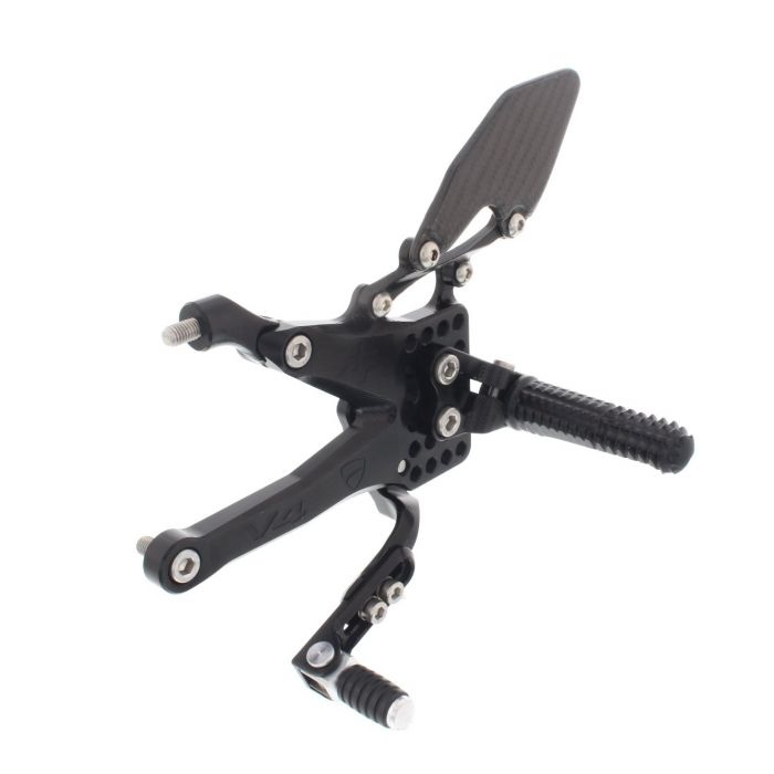 KIT DE ESTRIBERAS TRASERAS ATAQUE, DUCATI V4, 2018 -