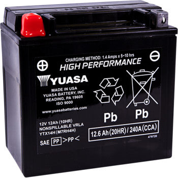 Yuasa Maintenance-Free Battery '14-'22 1290 Super Duke EVO / '14-'19 Super Duke R