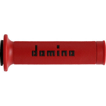 Domino MotoGP Grips - Dual-Compound - Red/Black