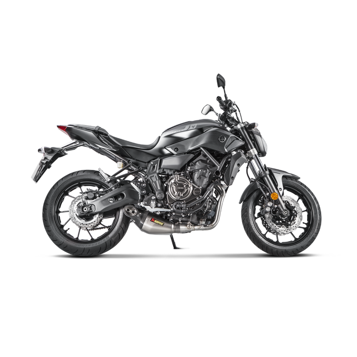 Akrapovic Racing Line (Titanium)'14-'25 Yamaha  MT-07 / FZ-07 (New Muffler Shape)