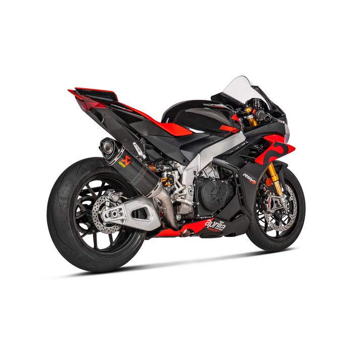 Akrapovic Slip-On Line (Carbon) for '21 -'25 Aprilia RSV4