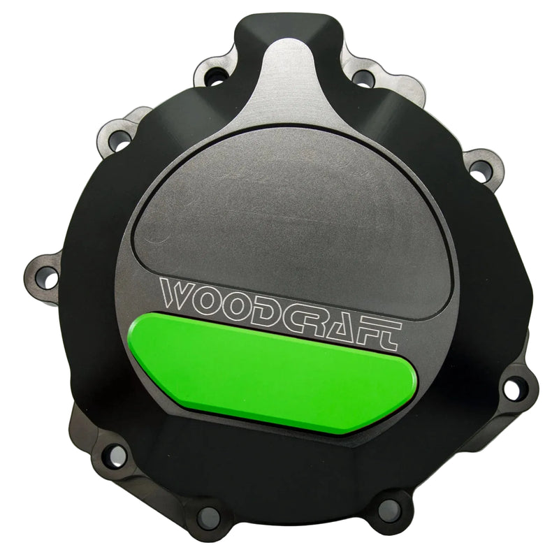 Woodcraft '07- '26 Kawasaki ZX6R/ZX636 LHS Stator Cover w/ Skid Plate