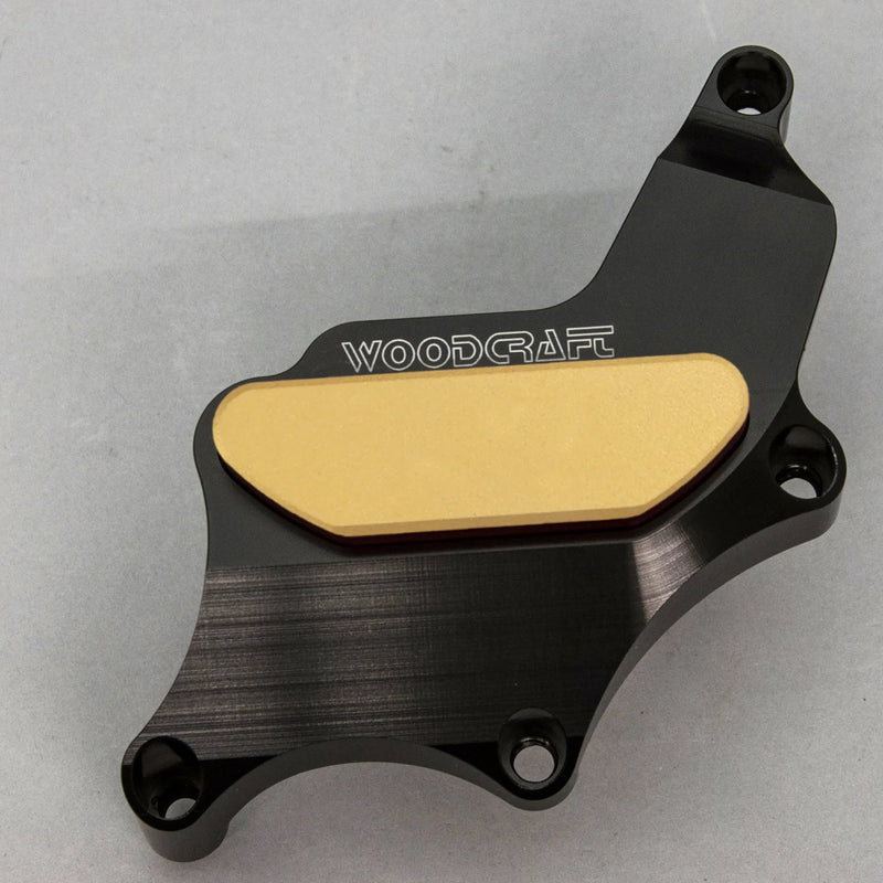 Woodcraft '07 -'26 Honda CBR600RR RHS Clutch Cover Protector w/ Skid Plate