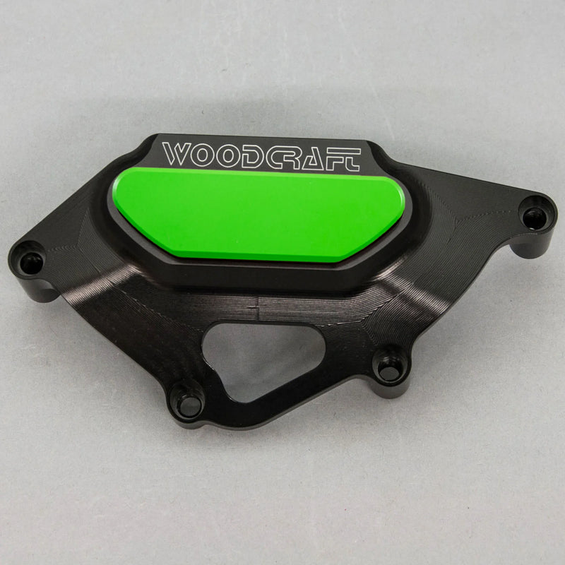 Woodcraft '08 -'25 Honda CBR1000RR LHS Stator Cover Protector w/ Skid Plate