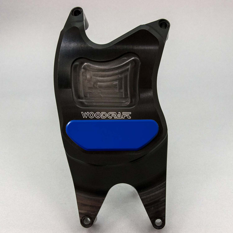 Woodcraft '15 '26 Yamaha R3 / '18-'26 MT-03 RHS Clutch Cover Protector w/ Skid Plate