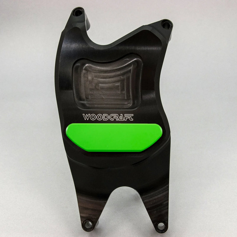 Woodcraft '15 '26 Yamaha R3 / '18-'26 MT-03 RHS Clutch Cover Protector w/ Skid Plate