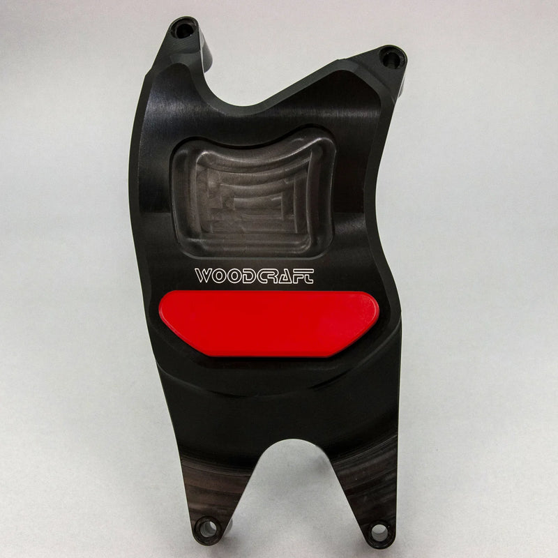 Woodcraft '15 '26 Yamaha R3 / '18-'26 MT-03 RHS Clutch Cover Protector w/ Skid Plate