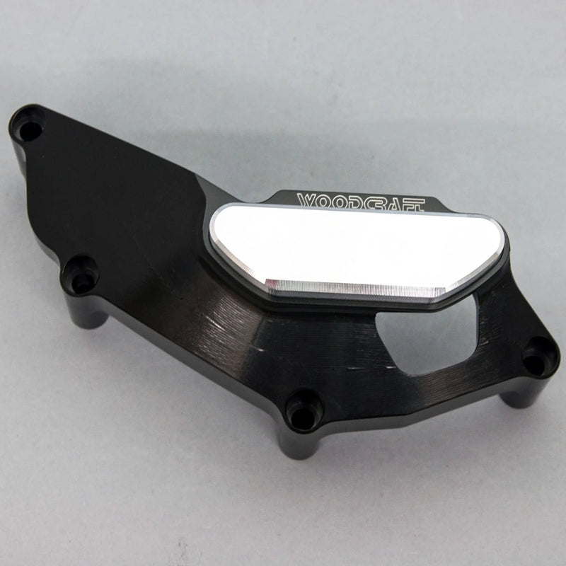 Woodcraft Yamaha '15 -'17 FZ07 / '18 -'24 MT07 / '22 -'25 R7 LHS Stator Cover Protector w/ Skid Plate