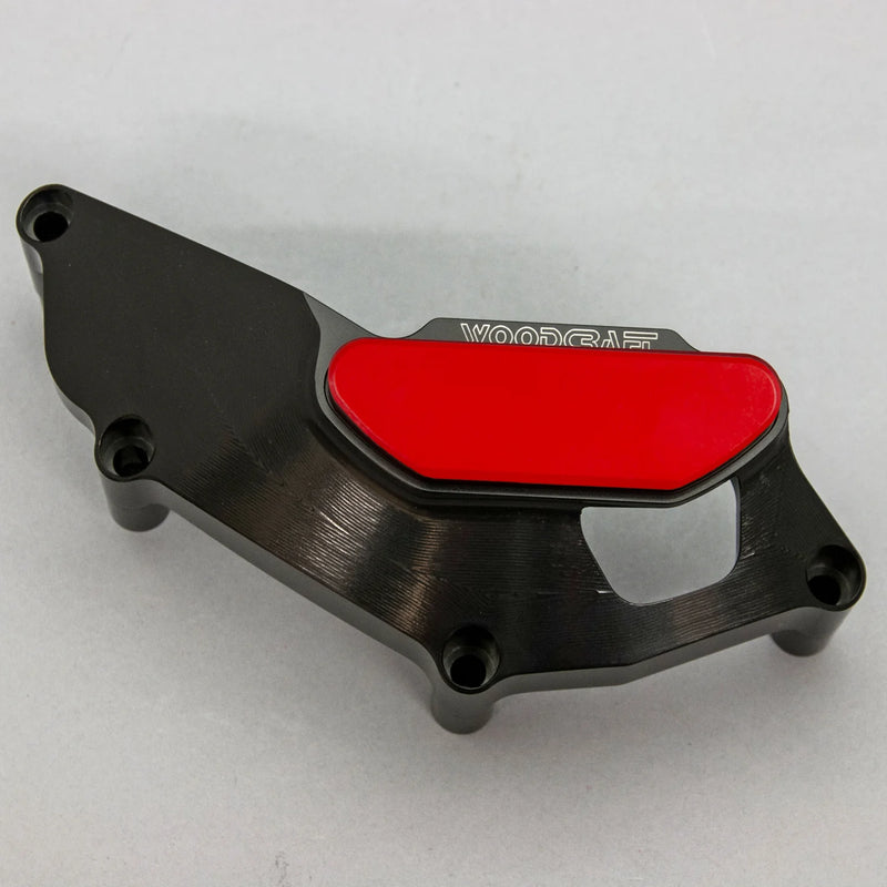 Woodcraft Yamaha '15 -'17 FZ07 / '18 -'24 MT07 / '22 -'25 R7 LHS Stator Cover Protector w/ Skid Plate