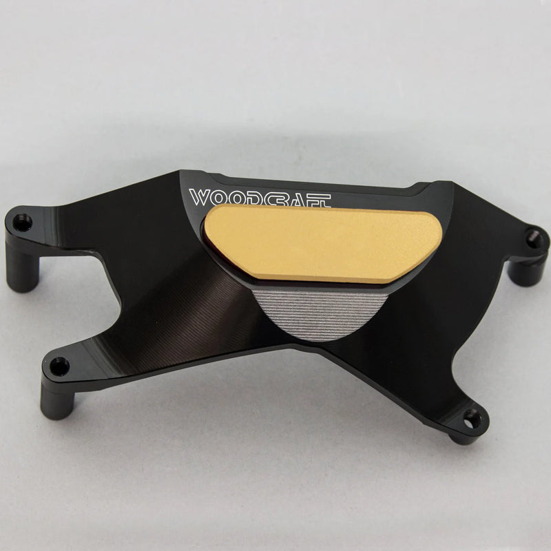 Woodcraft '14 -'20 Yamaha FZ09/MT09/FJ09/XSR900 RHS Clutch Cover Protector w/ Skid Pad