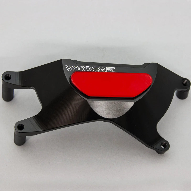 Woodcraft '14 -'20 Yamaha FZ09/MT09/FJ09/XSR900 RHS Clutch Cover Protector w/ Skid Pad