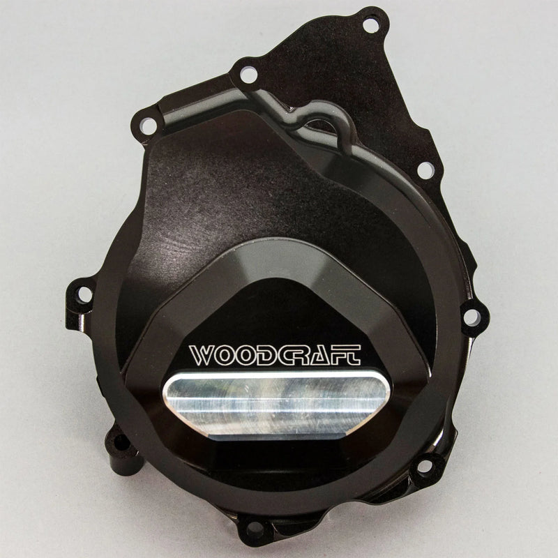 Woodcraft '06 - '25 Yamaha R6 LHS Stator Cover w/ Skid Pad