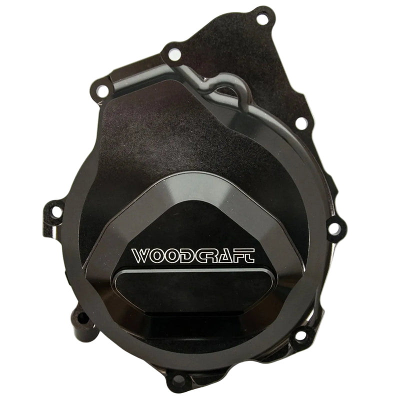 Woodcraft '06 - '25 Yamaha R6 LHS Stator Cover w/ Skid Pad