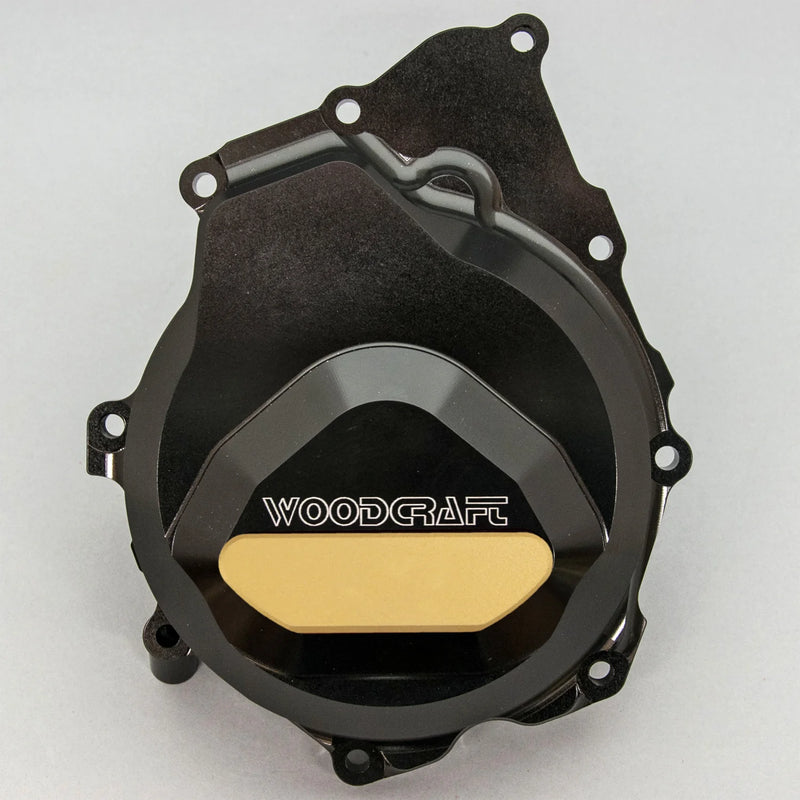 Woodcraft '06 - '25 Yamaha R6 LHS Stator Cover w/ Skid Pad