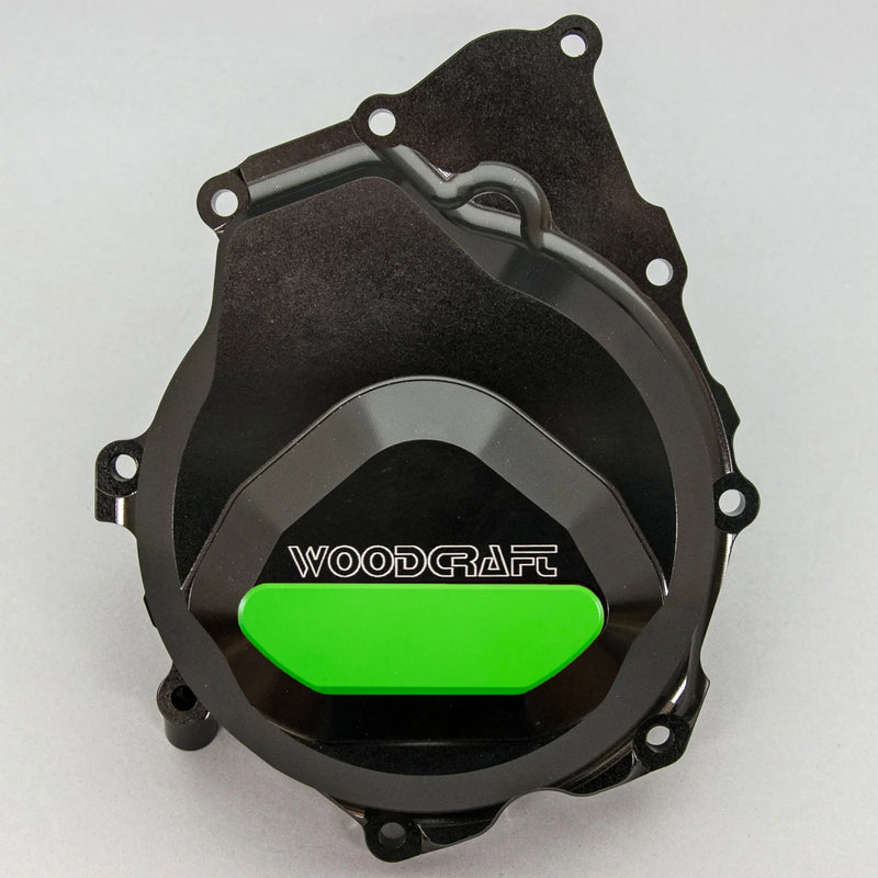Woodcraft '06 - '25 Yamaha R6 LHS Stator Cover w/ Skid Pad