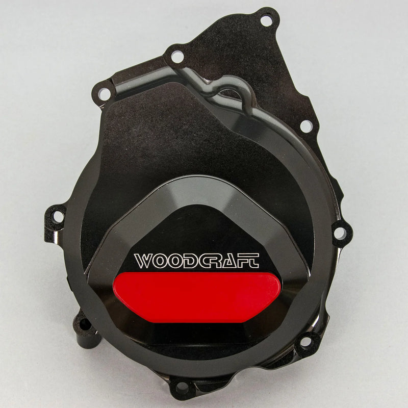 Woodcraft '06 - '25 Yamaha R6 LHS Stator Cover w/ Skid Pad