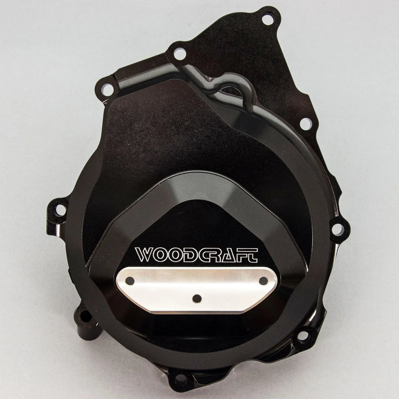 Woodcraft '06 - '25 Yamaha R6 LHS Stator Cover w/ Skid Pad