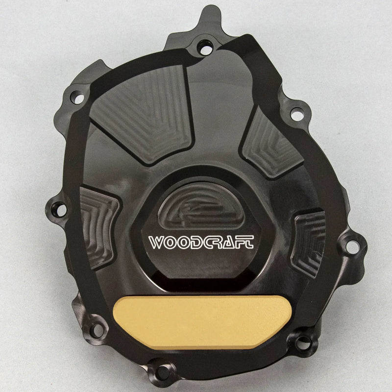Woodcraft '15 -'26 Yamaha R1 LHS Stator Cover w/ Skid Pad