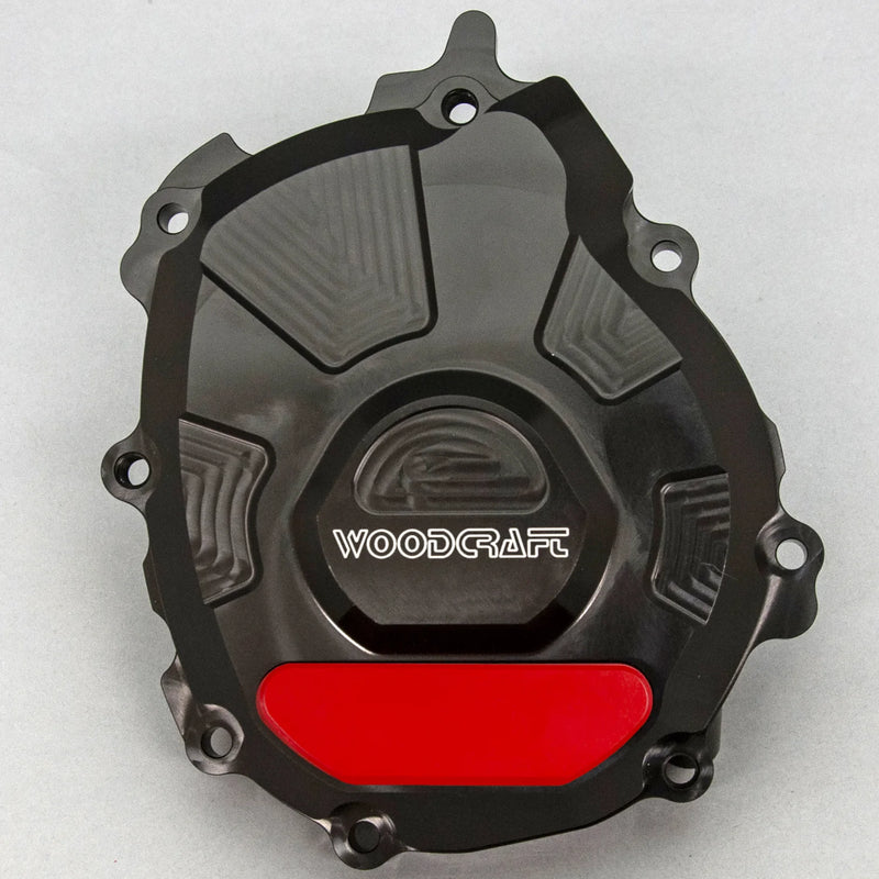 Woodcraft '15 -'26 Yamaha R1 LHS Stator Cover w/ Skid Pad