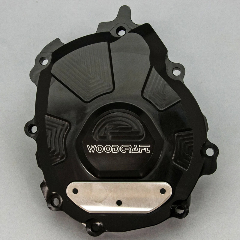 Woodcraft '15 -'26 Yamaha R1 LHS Stator Cover w/ Skid Pad