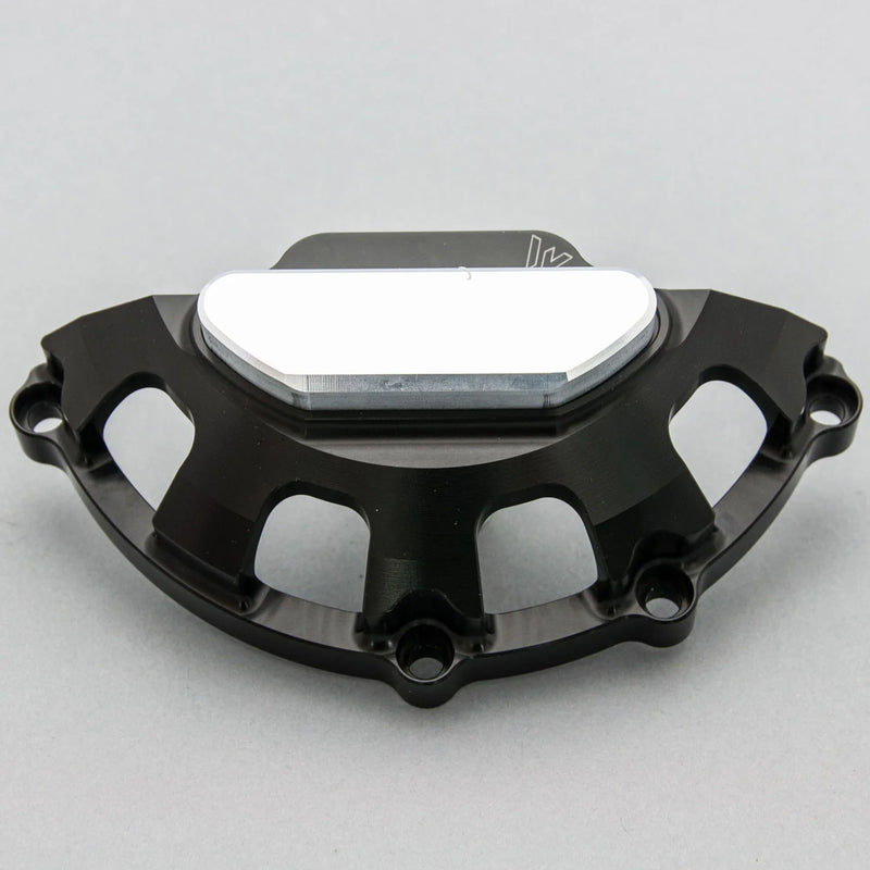 Woodcraft '13 -'17 Triumph Daytona 675 / '17 -'23 Street Triple / '20 -'23 765 Moto2 LHS Stator Cover Protector w/ Skid Pad