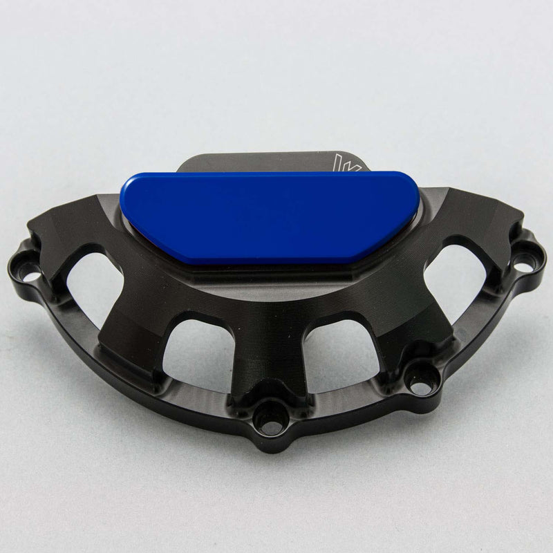 Woodcraft '13 -'17 Triumph Daytona 675 / '17 -'23 Street Triple / '20 -'23 765 Moto2 LHS Stator Cover Protector w/ Skid Pad