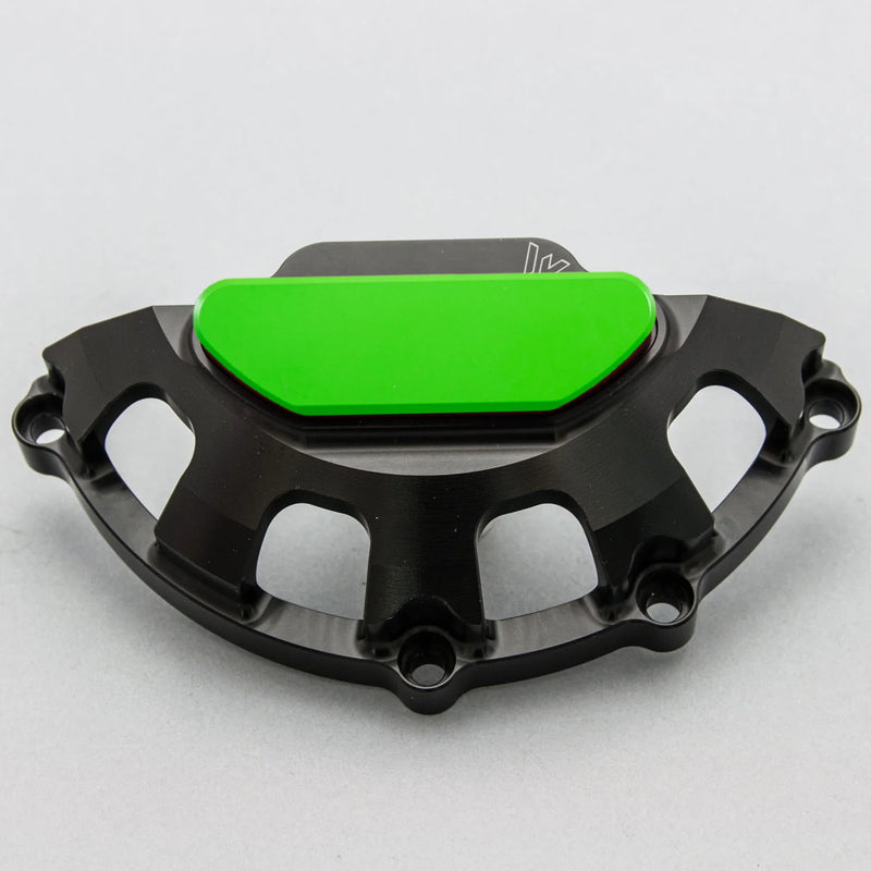 Woodcraft '13 -'17 Triumph Daytona 675 / '17 -'23 Street Triple / '20 -'23 765 Moto2 LHS Stator Cover Protector w/ Skid Pad