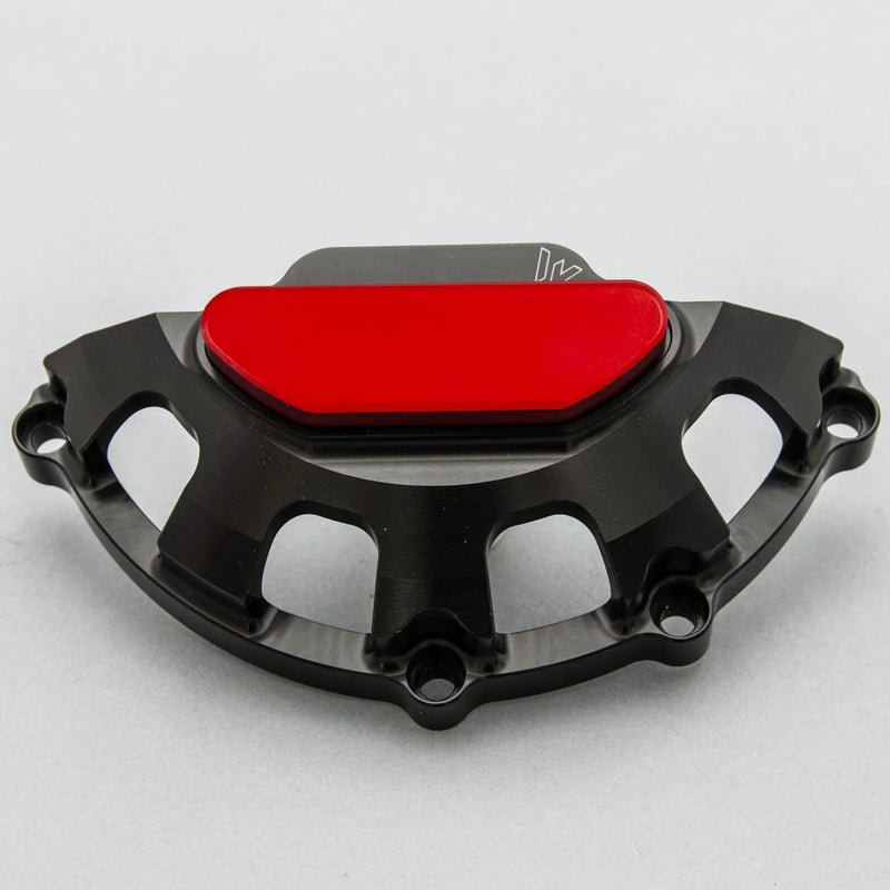 Woodcraft '13 -'17 Triumph Daytona 675 / '17 -'23 Street Triple / '20 -'23 765 Moto2 LHS Stator Cover Protector w/ Skid Pad