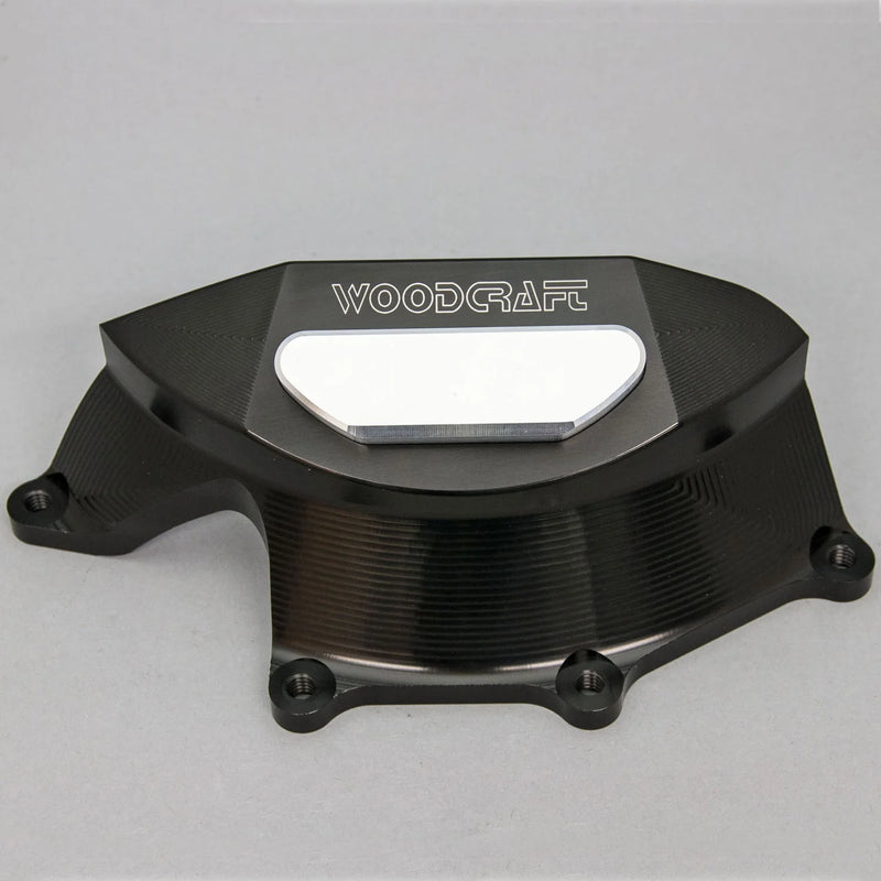 Woodcraft '09 -'25 Aprilia RSV4/Tuono V4 RHS Clutch Cover Protector w/ Skid Pad