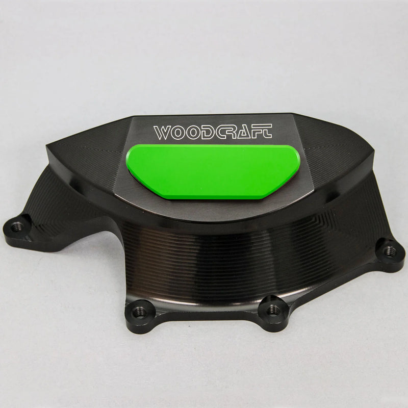 Woodcraft '09 -'25 Aprilia RSV4/Tuono V4 RHS Clutch Cover Protector w/ Skid Pad