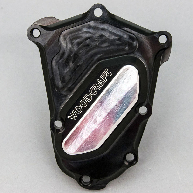 Woodcraft '09 -'18 BMW S1000RR/S1000R/S1000XR RHS Crankshaft Cover w/ Skid Pad