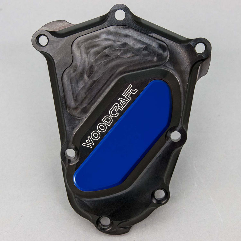 Woodcraft '09 -'18 BMW S1000RR/S1000R/S1000XR RHS Crankshaft Cover w/ Skid Pad