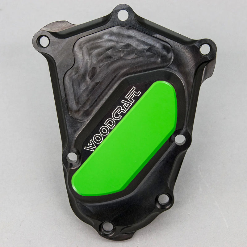 Woodcraft '09 -'18 BMW S1000RR/S1000R/S1000XR RHS Crankshaft Cover w/ Skid Pad