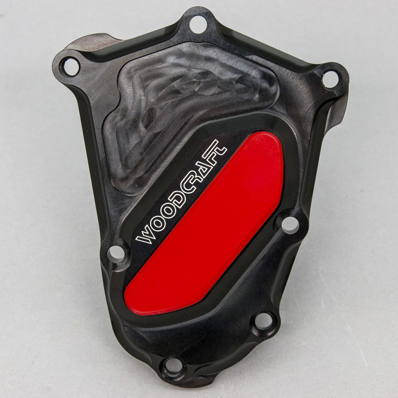 Woodcraft '09 -'18 BMW S1000RR/S1000R/S1000XR RHS Crankshaft Cover w/ Skid Pad
