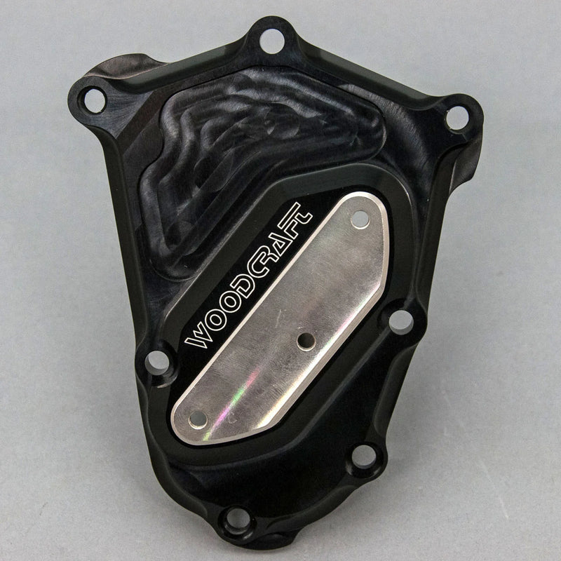 Woodcraft '09 -'18 BMW S1000RR/S1000R/S1000XR RHS Crankshaft Cover w/ Skid Pad