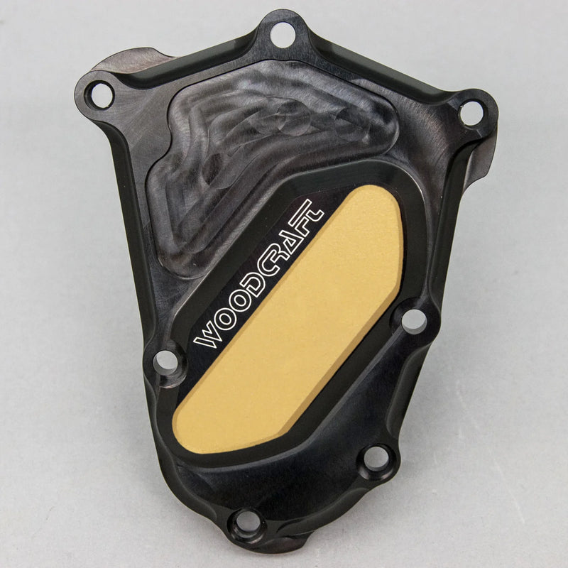 Woodcraft '09 -'18 BMW S1000RR/S1000R/S1000XR RHS Crankshaft Cover w/ Skid Pad