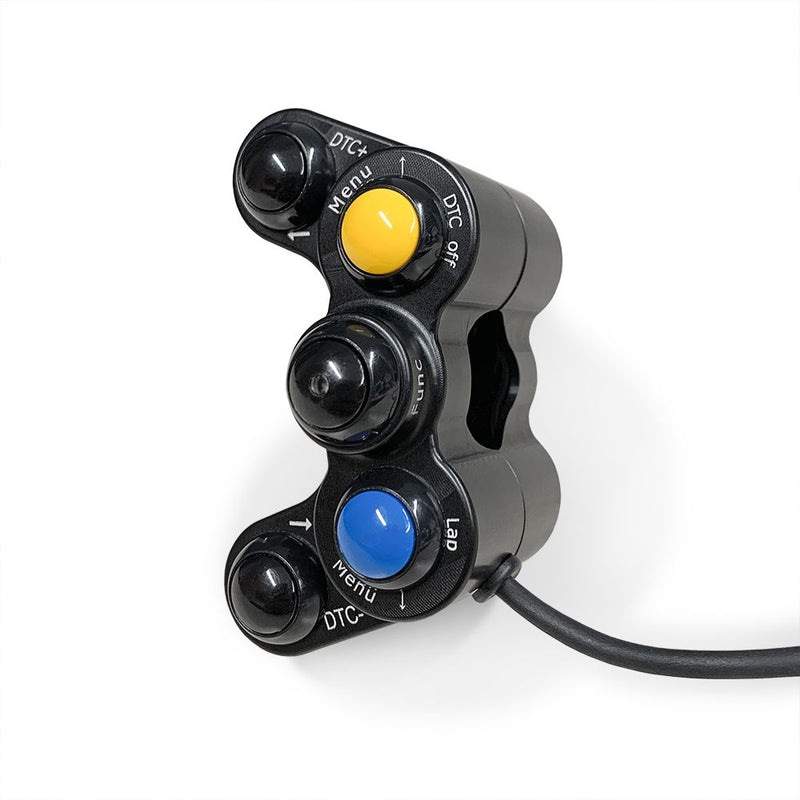 Unidad de interruptores de manillar de 7 botones izquierda OEM, BMW S1000RR 2019+ (K67) y M1000RR 2021+ (K66)