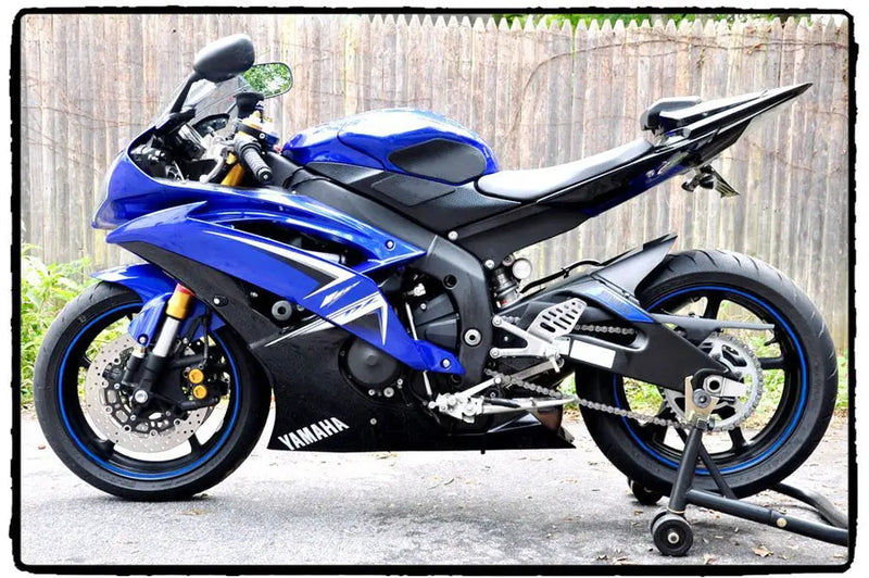 TechsSpec '08 -'16 YAMAHA R6 XL2 Tank Grips: Free Center Tank Protector 6 Included