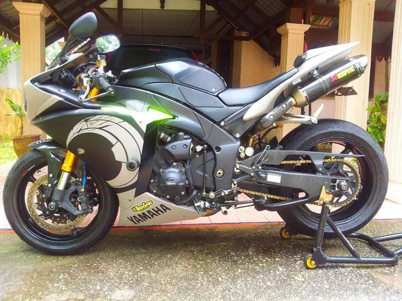 Techspec '09 -'14 YAMAHA R1 XL2 Tank Grips: Free Center Tank Protector 6 Included