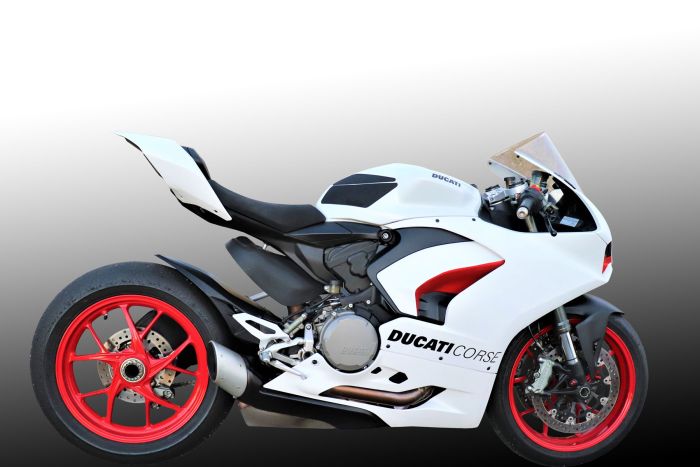 Ducati Panigale V4 ('12-'24) - V2 ('22 -'24) - SnakeSkin Tank Grips: Track Day Kit