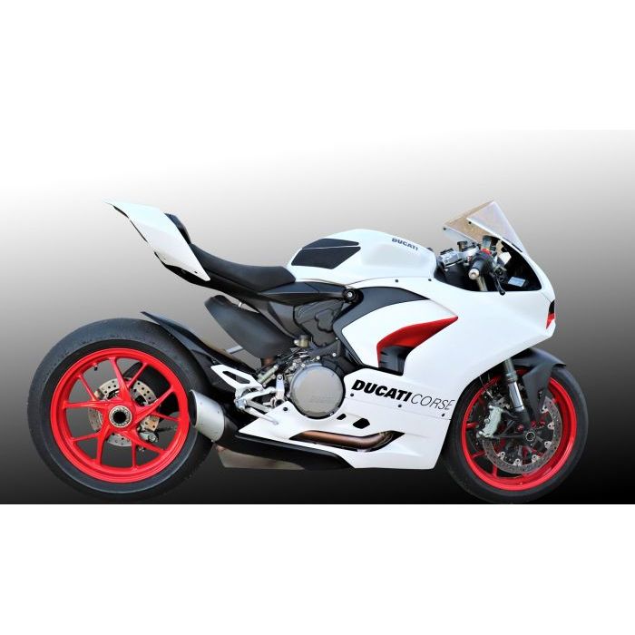 Puños de depósito SnakeSkin para Ducati Panigale V4 ('12-'24) - V2 ('22 -'24) - Kit para días de pista