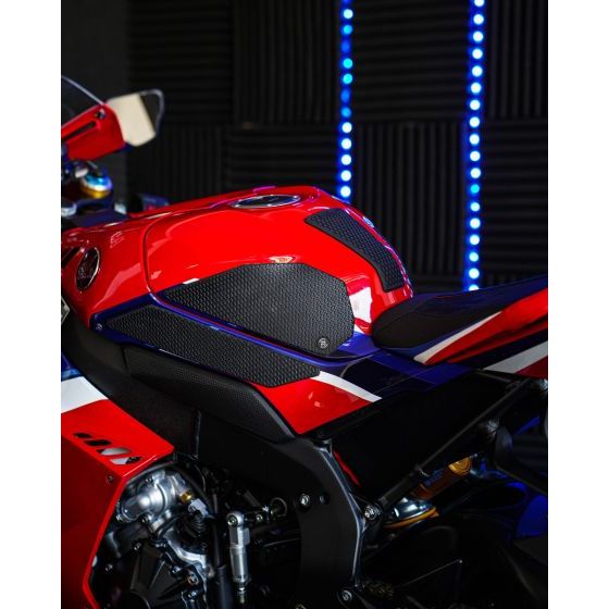 HONDA CBR1000RR-R  ('20-'24) SnakeSkin Tank Grips: Free Center Tank Protector Included