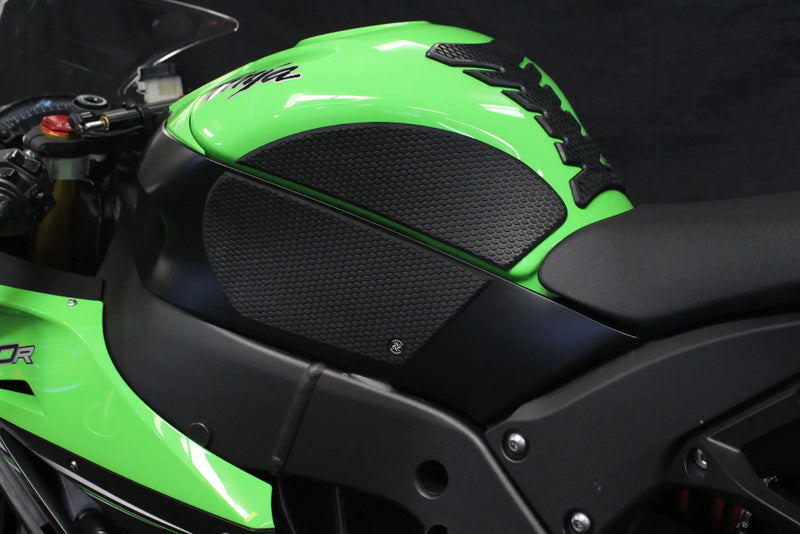 TechSpec '11 -'15 Kawasaki ZX10R XL2 Tank Grips: Free Center Tank Protector 6 Included