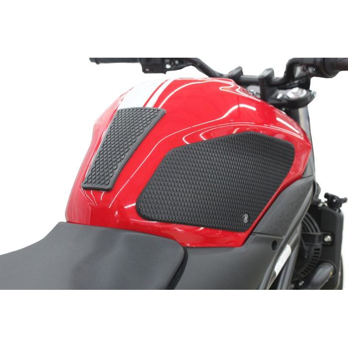 (2016-ACTUALIDAD) Puños de depósito SnakeSkin para SUZUKI SV650: protector de depósito central gratuito