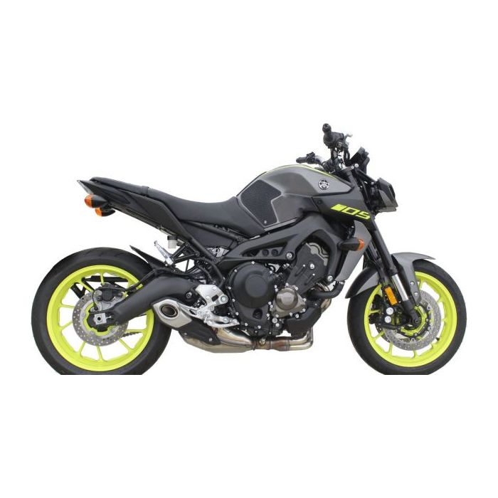 ('14 - '20) YAMAHA FZ-09/MT 09 SnakeSkin Tank Grips: Free Center Tank Protector