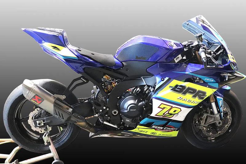 TechSpec '25 -'26 Yamaha R9 XL2 Tank Grips, Center Tank Protector Included